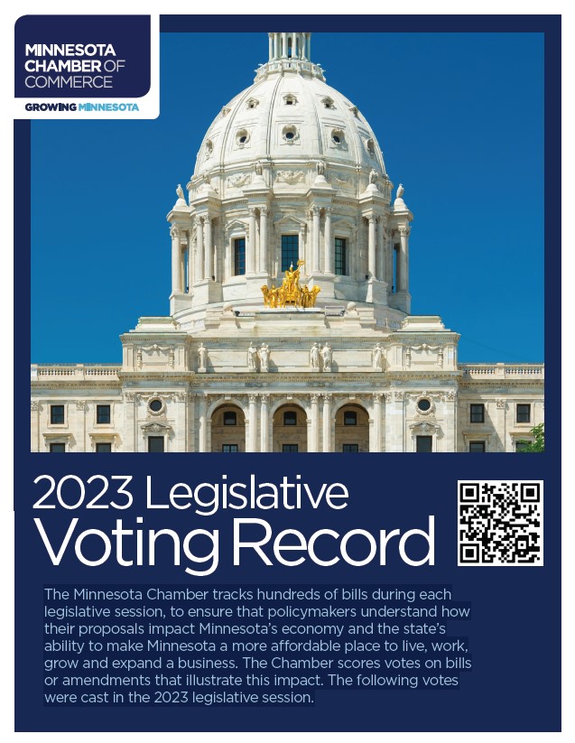 2023 Legislative Voting Record Minnesota Chamber of Commerce